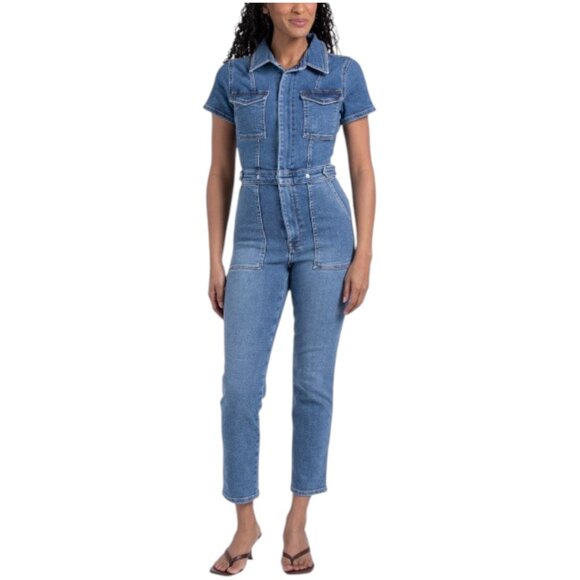 GOOD AMERICAN Oversized Fit For Sucess Jumpsuit - Picture 1 of 2